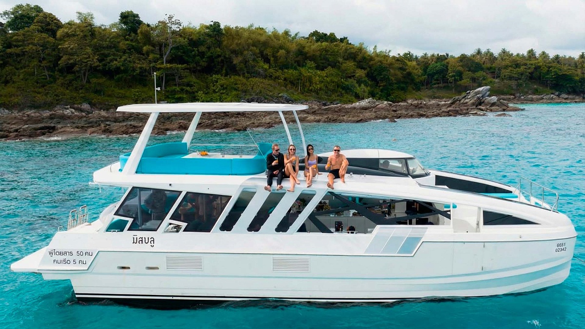 Аренда моторного катамарана Power Catamaran 50 на Пхукете